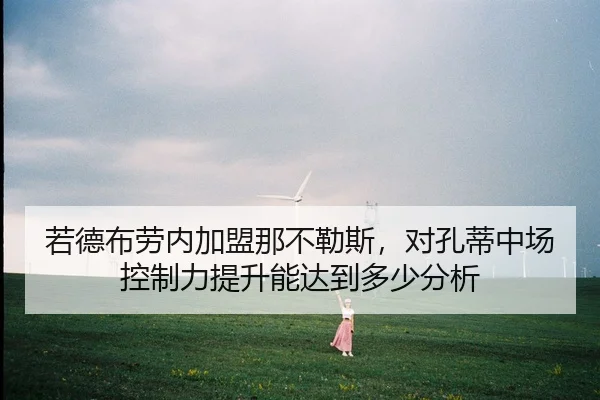 若德布劳内加盟那不勒斯，对孔蒂中场控制力提升能达到多少分析